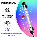 Aquarium LED Tube Dimension Guide.webp