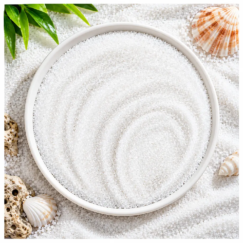 Raked Sand Bowl with Seashells and Leaves.webp