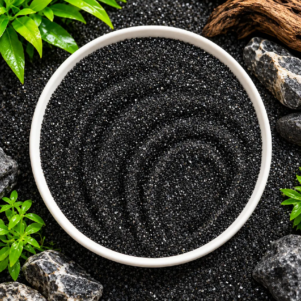 Sparkling Black Aquarium Sand Bowl.webp