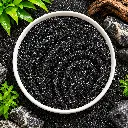 Sparkling Black Aquarium Sand Bowl.webp